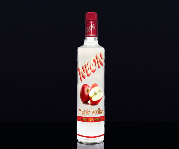 NEON APPLE VODKA 750ML